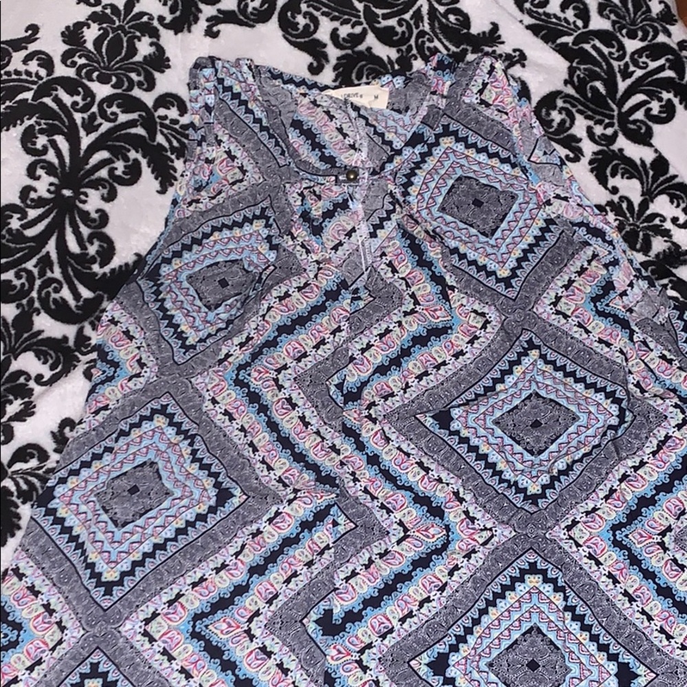 Colorful patterned dress